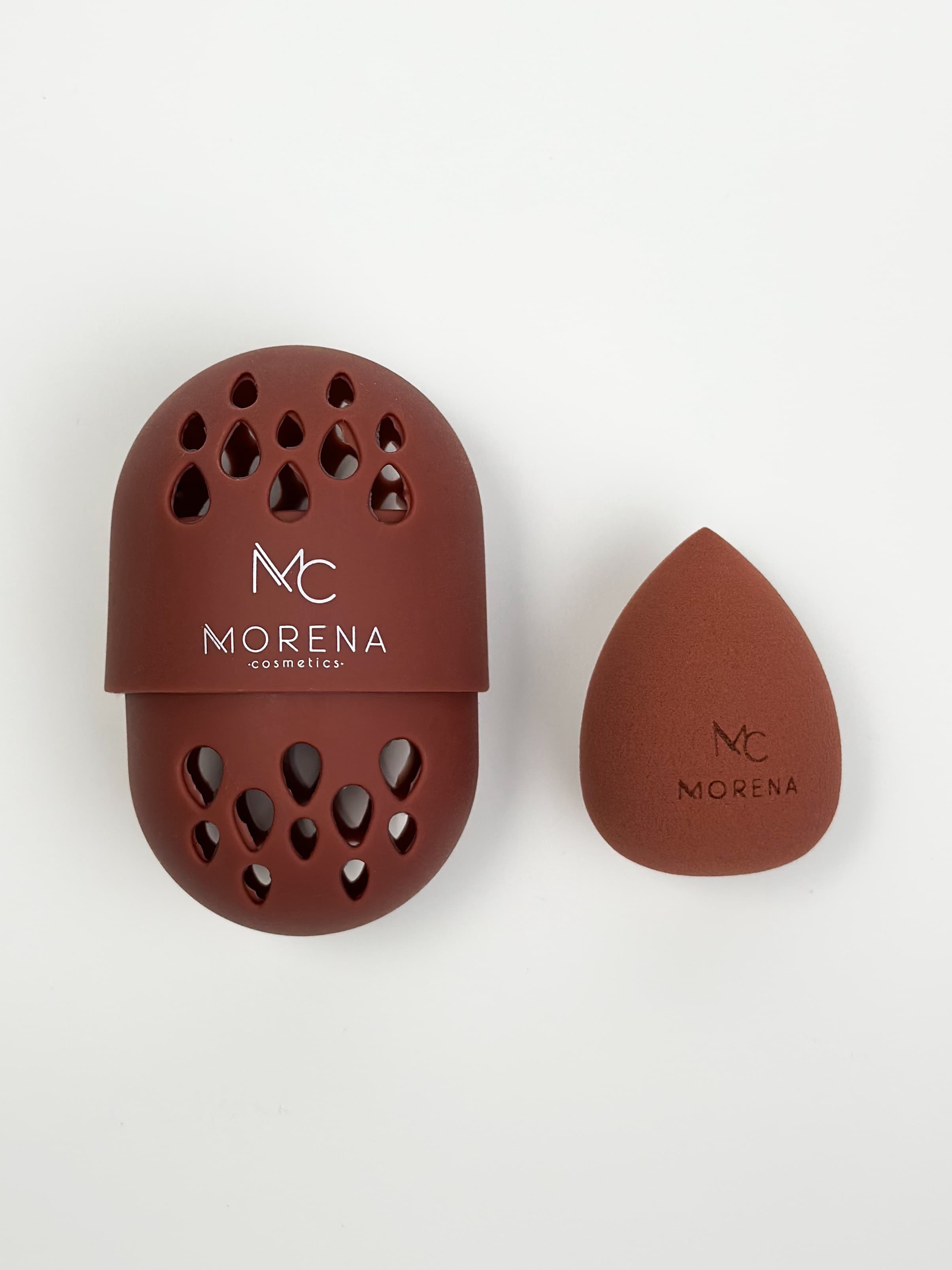 Спонж для макияжа в футляре Коричневый 1